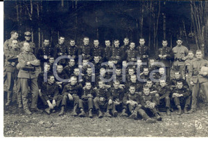 Fotografia d epoca originale 1930 ca COIRA SCHWEIZER ARMEE Militari 63° FANTERIA DA MONTAGNA 1