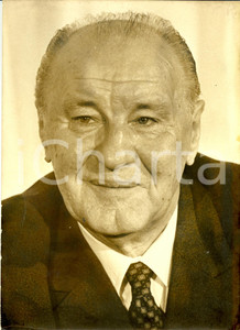 Fotografia d epoca originale 1980 ca UNGHERIA? Janos KADAR Segretario Partito Socialista Foto KEYSTONE 1