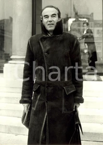Fotografia d epoca originale 1985 PARIS F ELYSEE Robert BADINTER Garde des Sceaux Ministre Justice Photo 1