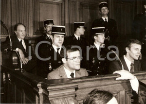 Fotografia d epoca originale 1981 PARIS ProcÃ©s DE BROGLIE Pierre DE VARGA Georges FRECHE Serge TESSEDRE Photo 1