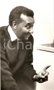 Fotografia d epoca originale 1993 COLMAR FR Gilchrist OLYMPIO intervista contro GnassingbÃ© EYADEMA Ritratto 1