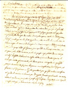 Documento originale, autentico 1808 GENOVA Marchese Pasquale ADORNO partecipa al Collegio Elettorale Lettera 1