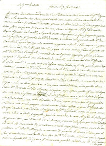 Documento originale, autentico 1812 GENOVA Marchese Pasquale ADORNO su equivoco lettere di cambio Lettera 1