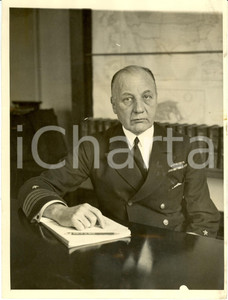 Fotografia d epoca originale 1930 ca PHILADELPHIA USA William WATTS Captain Judge Advocate Court Marzial 1