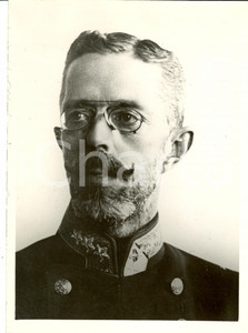 Fotografia d epoca originale 1925 ca SVEZIA? Re Gustavo V Ritratto Fotografia 1