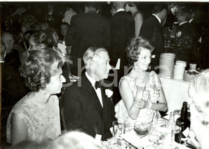 Fotografia d epoca originale 1960 ca UK? Edoardo Duca di WINDSOR serata di gala Fotografia 26 x 18 cm 1