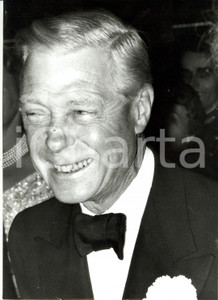 Fotografia d epoca originale 1955 ca UK Edoardo Duca di WINDSOR ritratto durante serata di gala Fotografia 1