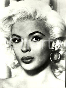 Fotografia d epoca originale 1960 ca USA Jayne MANSFIELD e la sua chioma biondo platino Fotografia 1