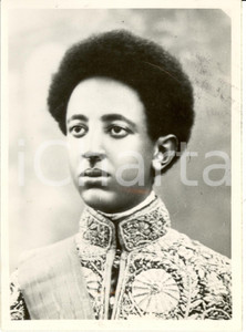 Fotografia d epoca originale 1937 ADDIS ABEBA ASFAW WOSSEN primogenito del Negus ETIOPIA Hailé SELASSIE Foto 1