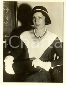 Fotografia d epoca originale 1931 USA Daisy PRICE wife of Navy Commander George has died Photograph 1