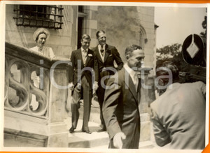 Fotografia d epoca originale 1937 FRANCE Edoardo Duca WINDSOR e Wallis SIMPSON al loro matrimonio Foto 1