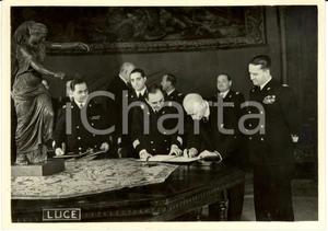 Fotografia d epoca originale 1938 ROMA Lord Eric DRUMMOND PERTH Ambasciatore firma accordi italoinglesi Foto 1