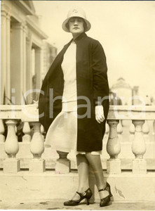 Fotografia d epoca originale 1928 PALM BEACH FLORIDA Miss MURIEL PROVOST Ereditiera Hotel WINTHROP Foto 1