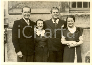 Fotografia d epoca originale 1937 PARIS Lucie THELIN laurÃ©at Concours d Opera Comique au Conservatoire Photo 1