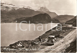 Cartolina originale da collezione 1953 VAL FORMAZZA VCO Lago TOGGIA Bacino Idroelettrico ANIMATA Cartolina FG VG 1