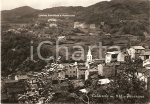 Cartolina originale da collezione 1950 ca CALDIROLA AL Grande albergo LA GIOIA Colonia Pontificia Cartolina FG 1