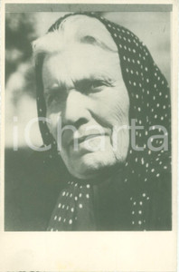 Fotografia d epoca originale 1950 ca NETTUNO Assunta CARLINI madre di Santa Maria GORETTI Foto VENTRESCA 1