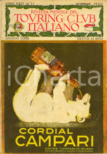 Giornale, rivista storica 1920 TOURING CLUB ITALIANO Nuovi confini d Italia Anno XXVI nÂ°12 DANNEGGIATA 1