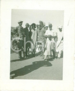 Fotografia d epoca originale 1936 CHEREN ERITREA AOI Proibito innamorarsi dell indigeno Foto cm 6 x 7 1