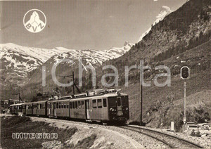 Libro, pubblicazione d epoca 1965 ca SVIZZERA Brig Visp Zermatt Bahn BVZ Pubblicazione ILLUSTRATA 1
