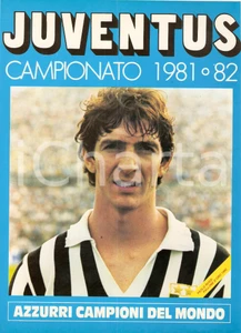 Oggetto da collezione cartaceo 1981  1982 JUVENTUS Paolo ROSSI Campione del Mondo e PALLONE D ORO Locandina 1
