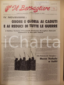 Giornale, rivista storica 1975 IL BERSAGLIERE Onore e gloria ai caduti e ai Reduci di tutte le guerre 1