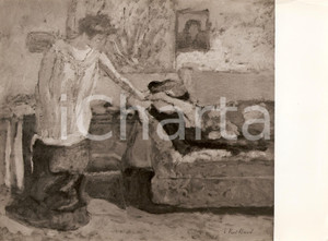 Fotografia d epoca originale 1950 VENEZIA  XXV BIENNALE D ARTE Dipinto di Edouard VUILLARD Fotografia 1