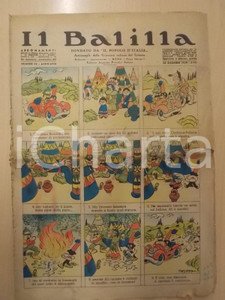 Giornale, rivista storica 1939 IL BALILLA 52 Arnaldo MUSSOLINI vive Rivista DANNEGGIATA 1