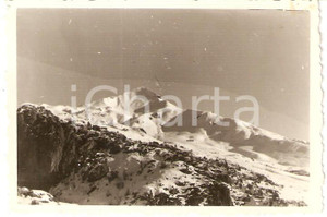 Fotografia d epoca originale 1945 VALSASSINA LC Monte SODADURA Visto dal Rifuggio SASSI CASTELLI Foto 9x6 1