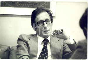 Fotografia d epoca originale 1975 ROMA Giorgio RUFFOLO nuovo presidente della Finanziaria Meridionale 1
