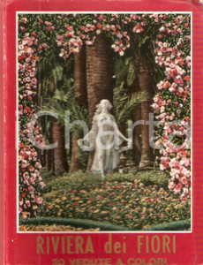Oggetto da collezione cartaceo 1950 ca LIGURIA Riviera dei fiori Vedute SAN REMO BORDIGHERA 20 foto seriali 1