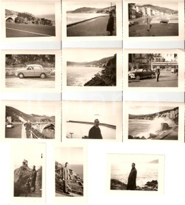 Fotografia d epoca originale 1959 ALASSIO SV Lotto 12 Fotografie Lungomare Autostrada GENOVA  SAVONA 1
