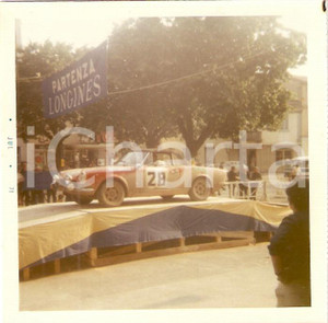 Fotografia d epoca originale 1971 RIVANAZZANO TERME 1°Trofeo TOTAL Rally Club OLTREPO  Auto al via FOTO 1 1