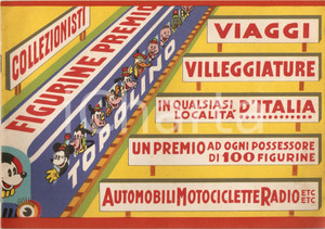 Oggetto da collezione cartaceo 1936 PREMIO TOPOLINO Galbani ELAH Pernigotti WALT DISNEY Album figurine VUOTO 1