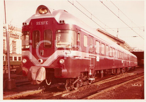 Fotografia d epoca originale 1970 ca ESPANA  RENFE Electro tren 3000 volt 1200 kws Fotografia 1