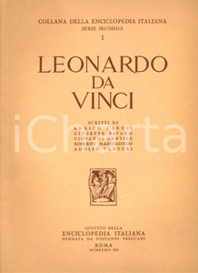 Giornale, rivista storica 1934 LEONARDO DA VINCI Adolfo VENTURI L arte di Leonardo Estratto TRECCANI 1