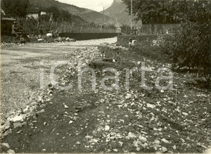 1935 ca TRESCORE BALNEARIO BG Strada Statale n°42 TONALE-MENDOLA Contadini *Foto