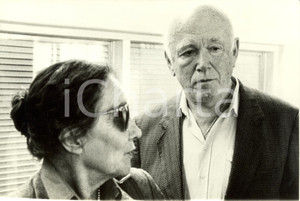 Fotografia d epoca originale 1986 HELSINKI Finlandia Svjatoslav RICHTER e moglie Nina DORLIAK Fotografia 1