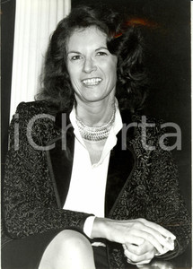 Fotografia d epoca originale 1992 FRANCIA Nicole AVRIL scrittrice ritratta con sigaretta in mano Fotografia 1