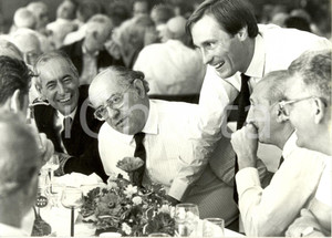 Fotografia d epoca originale 1986 FRANCE Henri GOETSCHY Mahdi HACENE Marcel RUDLOFF JeanMarie BOCKEL Photo 1