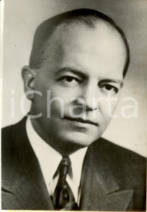 Fotografia d epoca originale 1952 USA Harold Edward STASSEN president University of Pennsylvania Photo 1