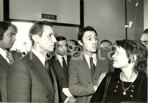 Fotografia d epoca originale 1974 TOURS F Jean ROYER Sindaco con il figlio GÃ©rard e sua moglie Fotografia 1