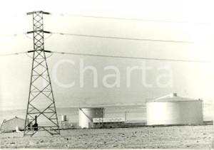 Fotografia d epoca originale 1991 KUWAIT GUERRA del GOLFO  Impianto petrolifero Fotografia 1