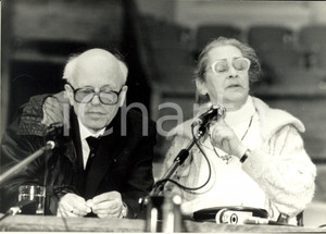 Fotografia d epoca originale 1991 FRANCE Andrej SAKHAROV Helena BONNER Ã©mission Cris et Gemissements Photo 1