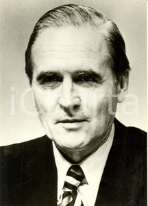 Fotografia d epoca originale 1989 GERMANIA Karl CARSTENS Presidente del Bundestag Ritratto Fotografia 1