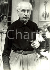 Fotografia d epoca originale 1975 ca FRANCE Abel GANCE invitÃ© Ã©mission PORTRAIT sur TF1 Photographie 1