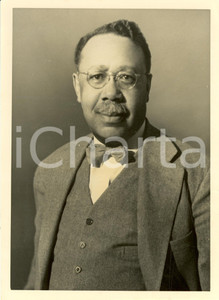 Fotografia d epoca originale 1945 ca USA William Augustus HINTON  Phatologist and Educator Photograph 1
