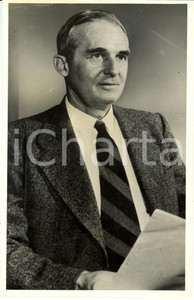 Fotografia d epoca originale 1950 ca USA William Francis GIAUQUE Premio NOBEL per la chimica Fotografia 1
