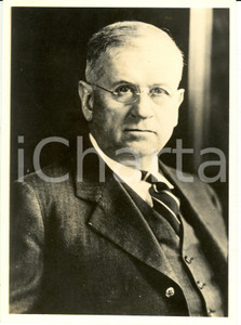 Fotografia d epoca originale 1945 ca USA Harold LeClair ICKES Ministro dell Interno Ritratto Fotografia 1