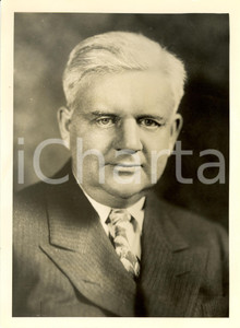 Fotografia d epoca originale 1950 ca USA Roger Dearborn LAPHAM Director ECA aid to CHINA Photograph 1